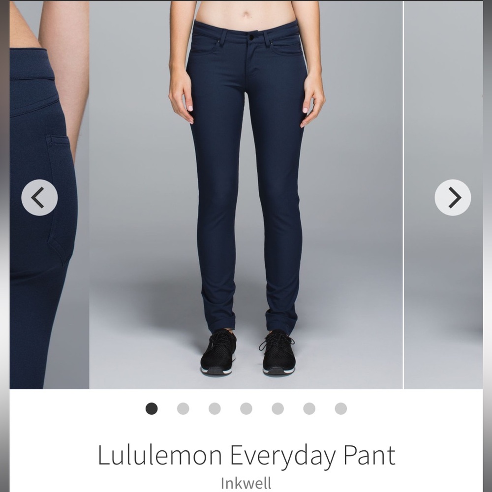 Lululemon Everyday Pant in Inkwell EUC